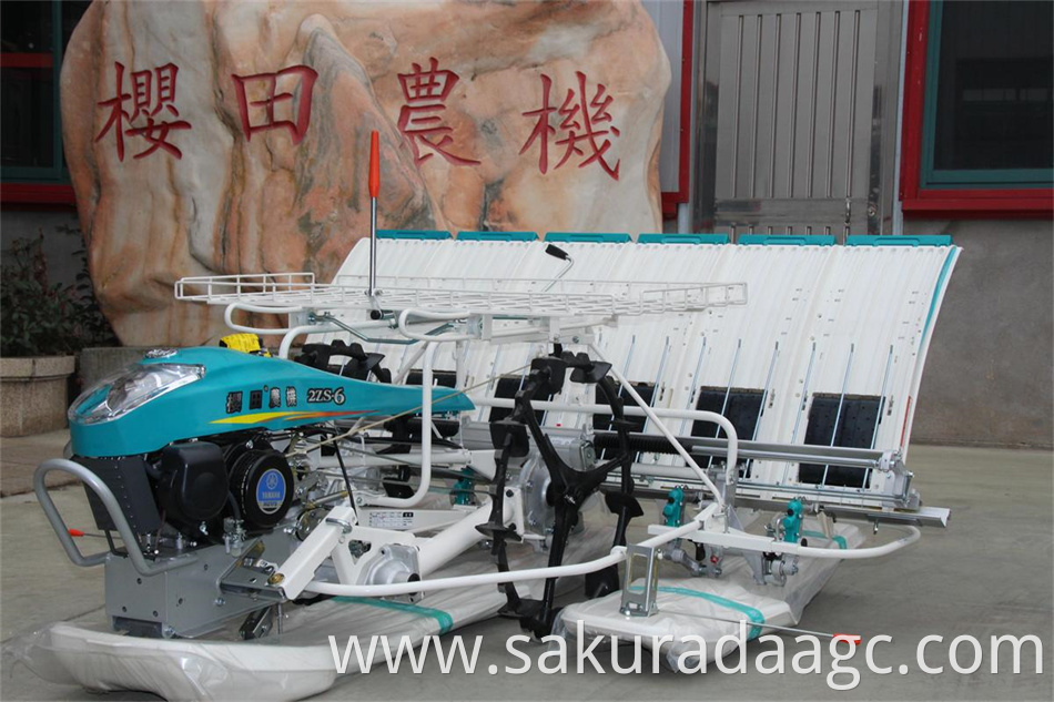 Manual Rice Transplanter Machine